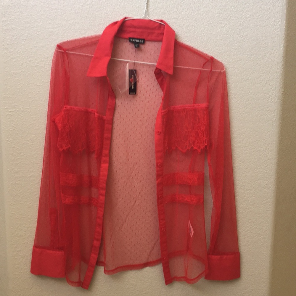 Express blouse nwt